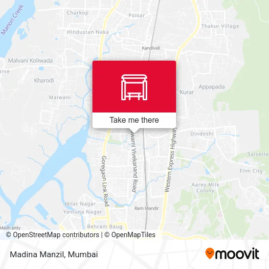 Madina Manzil map