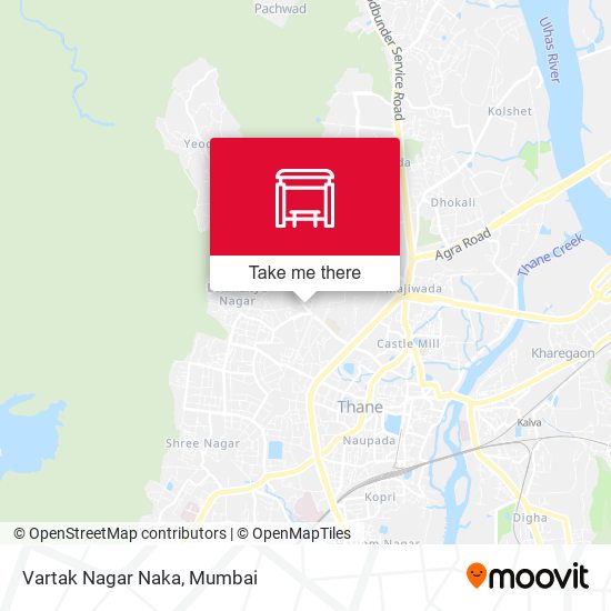 Vartak Nagar Naka map