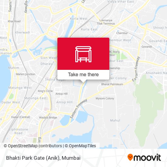 Bhakti Park Gate (Anik) map