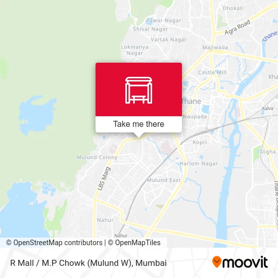 R Mall / M.P Chowk (Mulund W) map