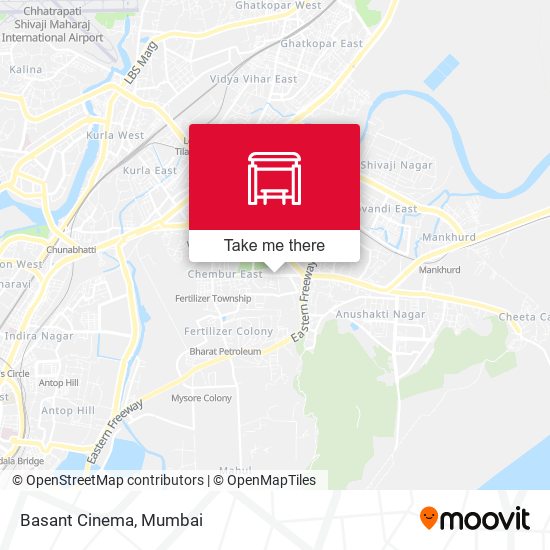 Basant Cinema map