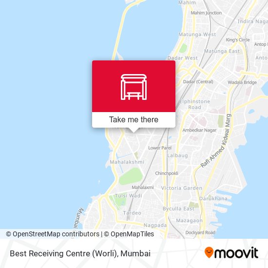 Best Receiving Centre (Worli) map