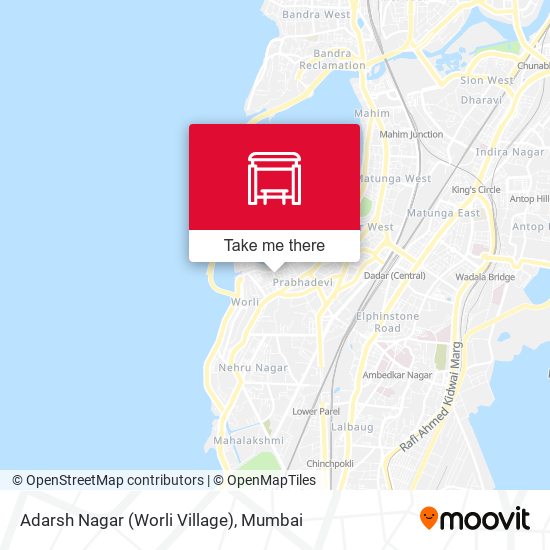 Adarsh Nagar (Worli Village) map