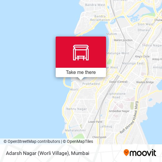 Adarsh Nagar (Worli Village) map