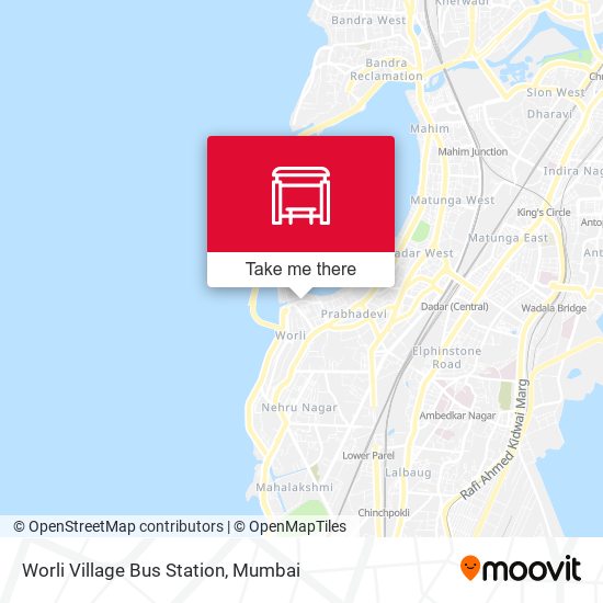 Worli Village Bus Station map