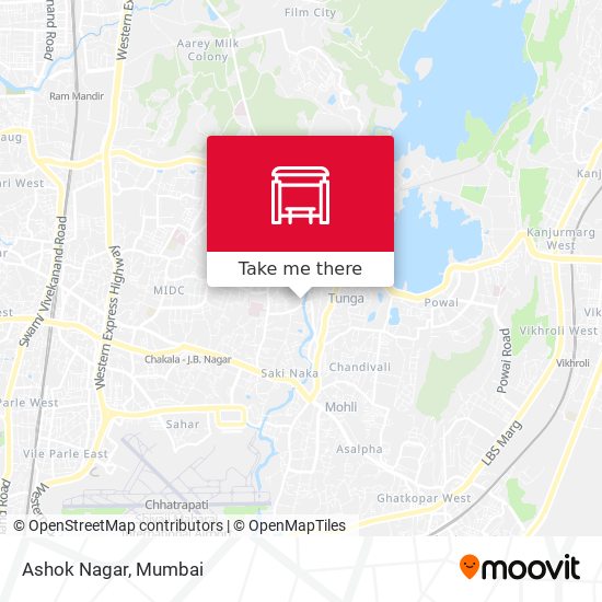 Ashok Nagar map