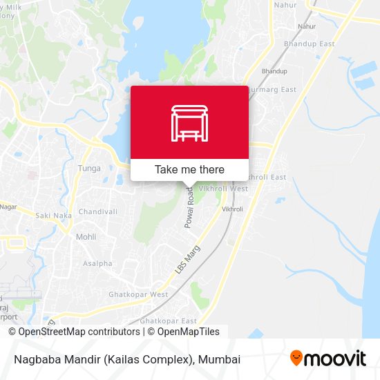 Nagbaba Mandir (Kailas Complex) map