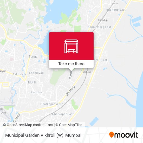 Municipal Garden Vikhroli (W) map