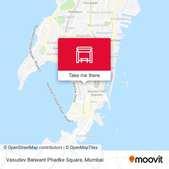 Vasudev Balwant Phadke Chowk map