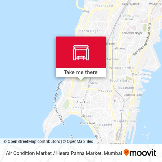 Air Condition Market / Heera Panna Market map