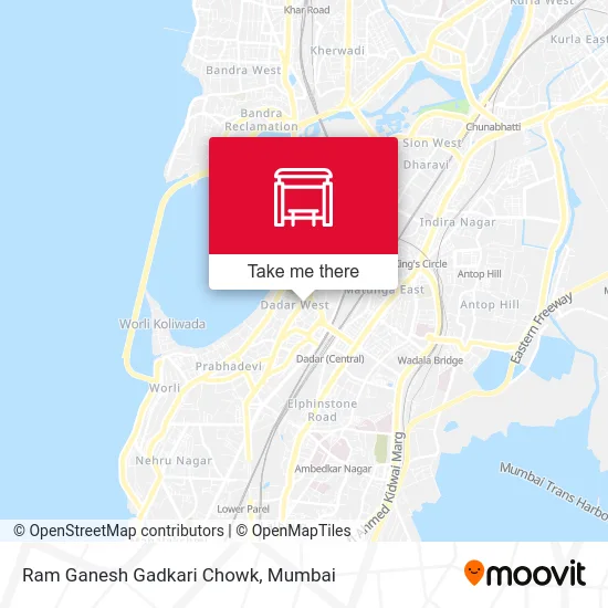 Ram Ganesh Gadkari Chowk map