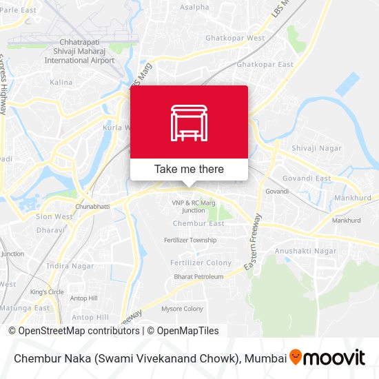 Chembur Naka (Swami Vivekanand Chowk) map