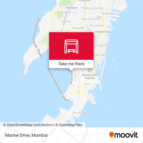 Marine Drive map