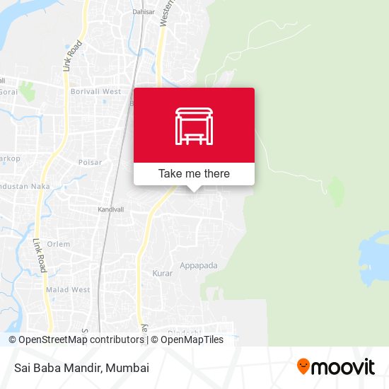 Sai Baba Mandir map