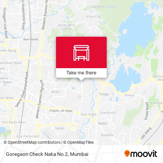 Goregaon Check Naka No.2 map