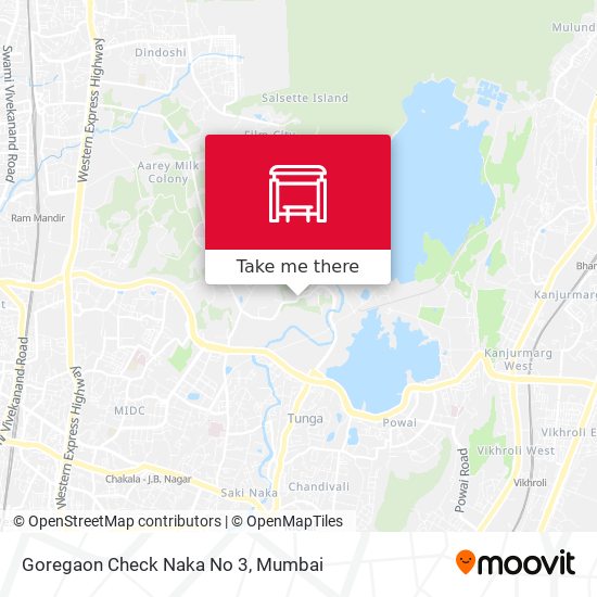 Goregaon Check Naka No 3 map