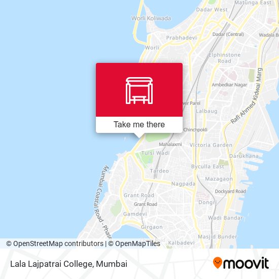 Lala Lajpatrai College map