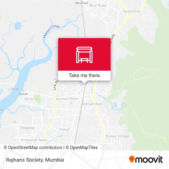 Rajhans Society map
