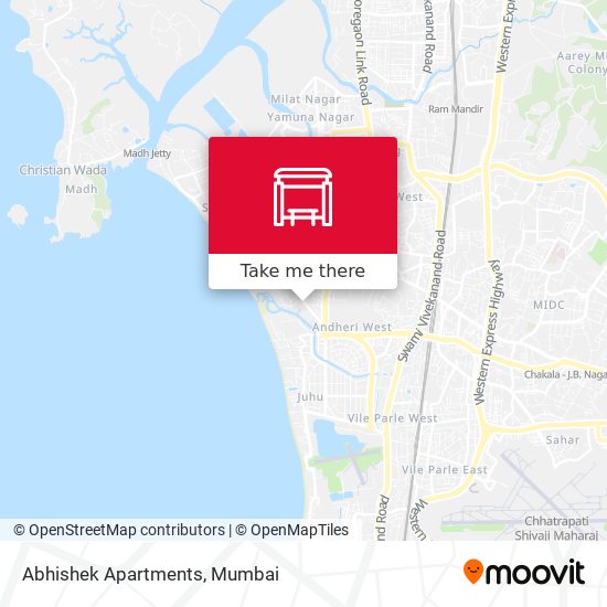 Abhishek Apartments map