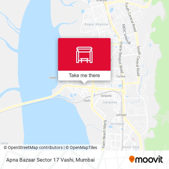 Vashi Sector-17 / 01 / Apna Bazar map