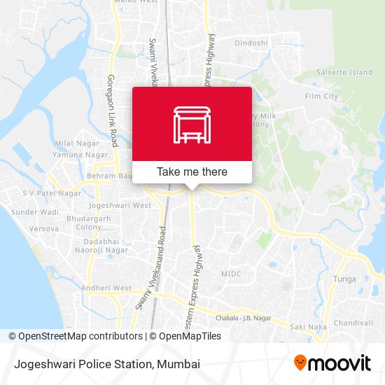 Jogeshwari Police Station map