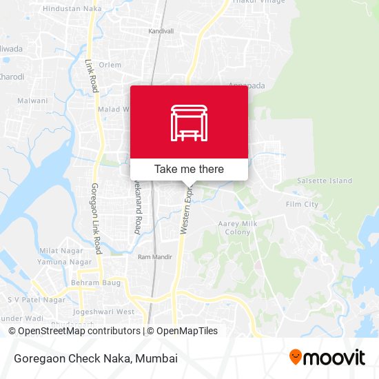 Goregaon Check Naka map