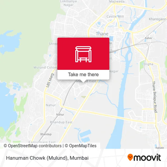 Hanuman Chowk (Mulund) map