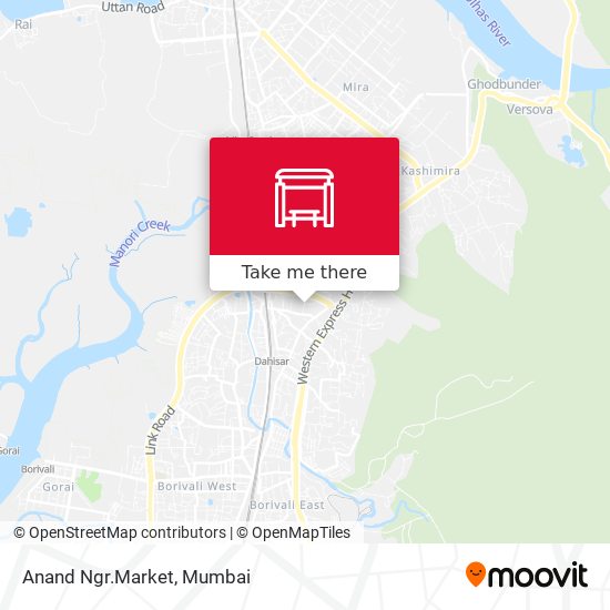 Anand Ngr.Market map