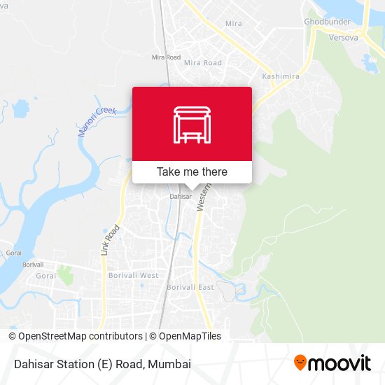 Dahisar Railway Station (E) map