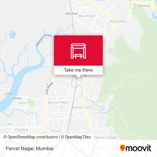 Parvat Nagar map