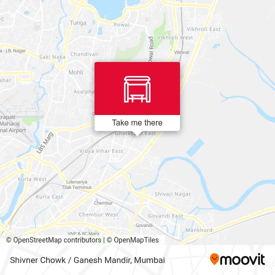 Shivner Chowk / Ganesh Mandir map