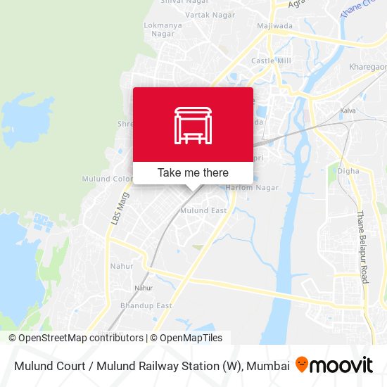 Mulund Court / Mulund Railway Station (W) map