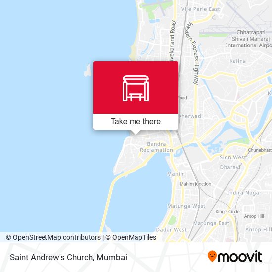 Saint Andrew's Church map