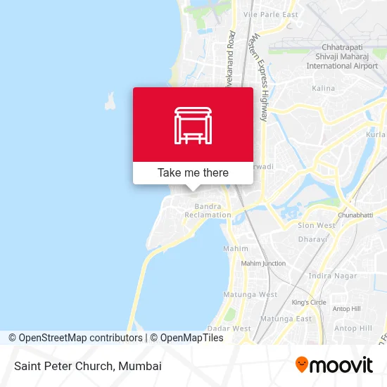 Saint Peter Church map