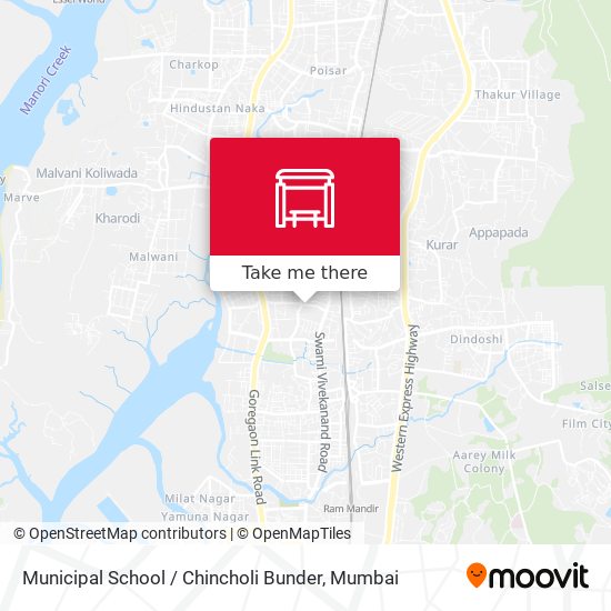 Municipal School / Chincholi Bunder map