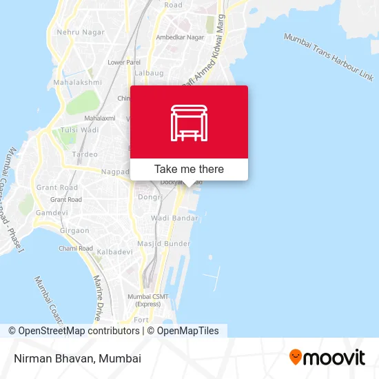 Nirman Bhavan map