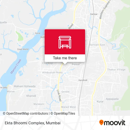 Ekta Bhoomi Complex map