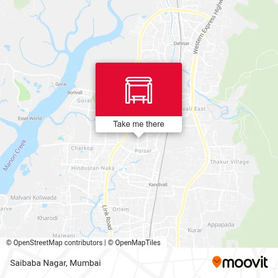 Saibaba Nagar map