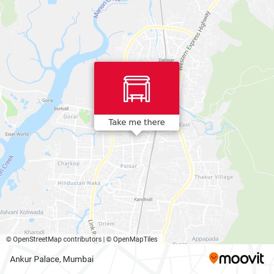 Ankur Palace map