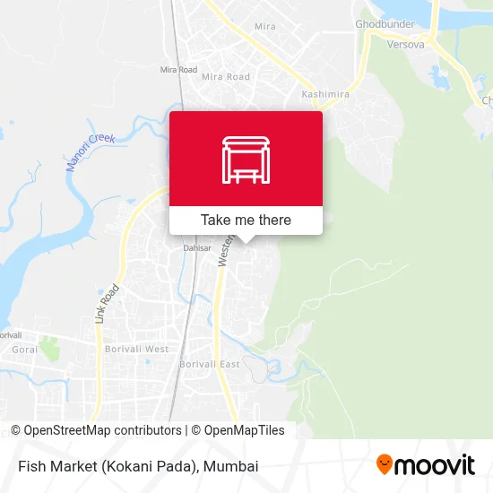 Fish Market (Kokani Pada) map