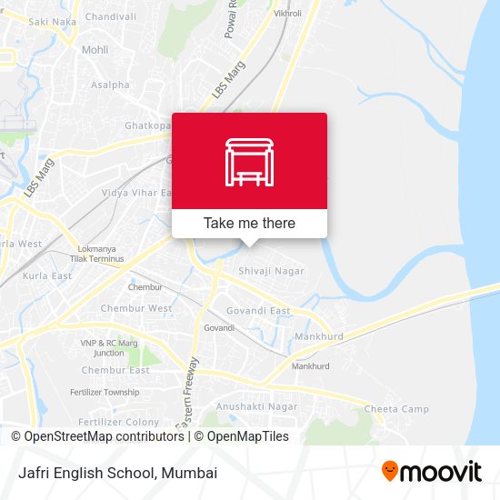 Jafri English School map