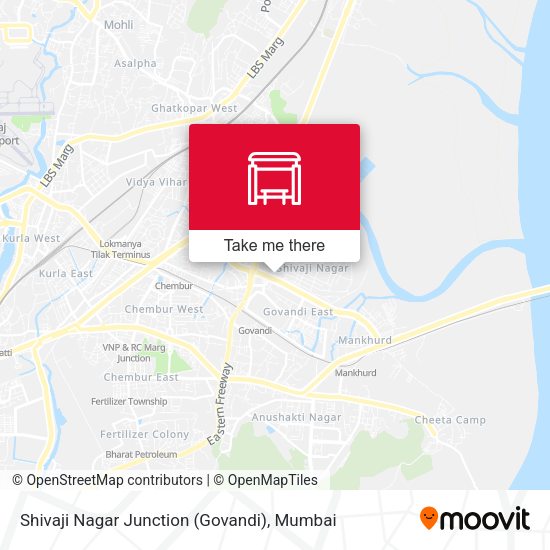 Shivaji Nagar Junction (Govandi) map