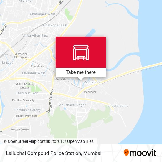 Lallubhai Compoud Police Station map