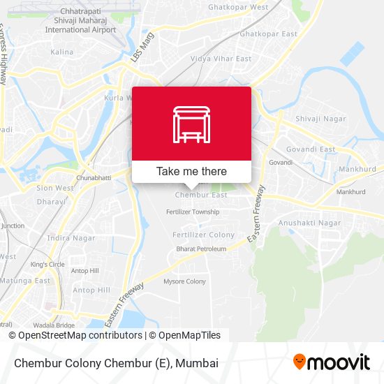 Chembur Colony Chembur (E) map