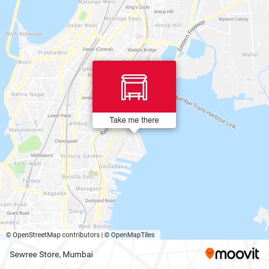 Sewree Store map