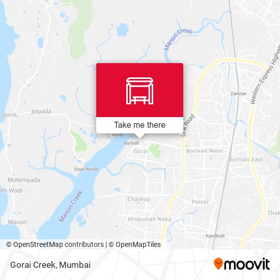 Gorai Creek map