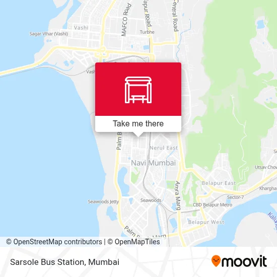 Sarsole Bus Station map