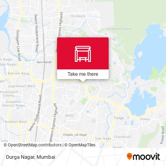 Durga Nagar map