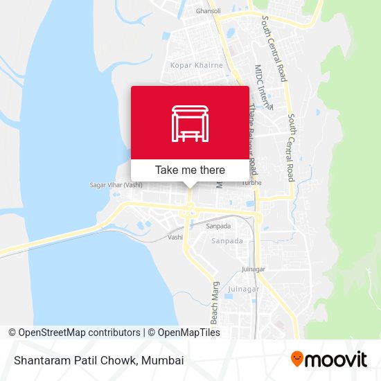 Shantaram Patil Chowk map