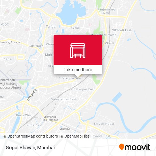 Gopal Bhavan map